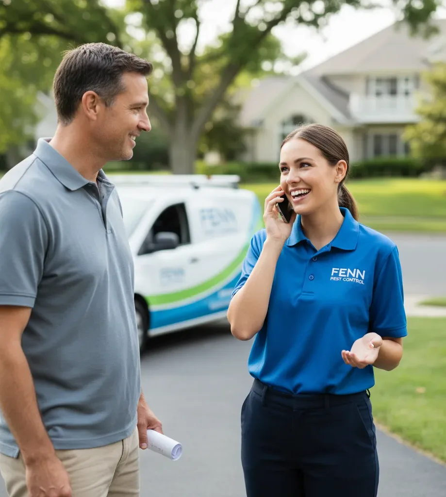 Fenn Pest Control customer support in Calverton